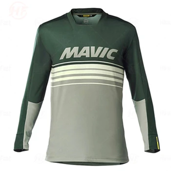 

2020 Mavic Racing Downhill Jersey Mountain Bike Motorcycle Cycling Jersey Crossmax Shirt Ciclismo Clothes for Men MTB MX T Shirt