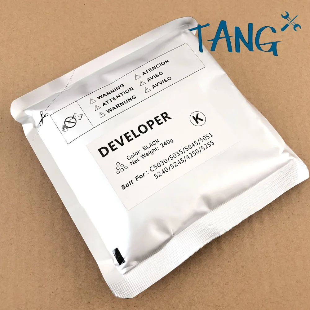 

240G 4PC set new copier color developer compatible for Canon IR ADV C5030 5035 5045 5051 5240 5245 5250 iron powder KCMY