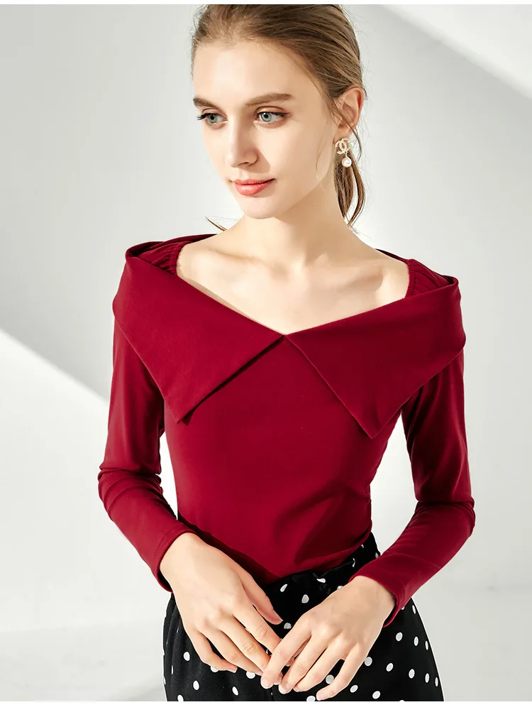 WS11467 Модные женские Топы И Футболки Подиумные Роскошные известный бренд Европейский дизайн вечерние футболки женская одежда