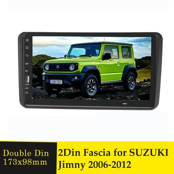 

Double Din Car Radio Fascia Frame For SUZUKI Jimny 2006-2012 Audio Facia Panel Trim Dash DVD Player Bezel Installation Mount Kit