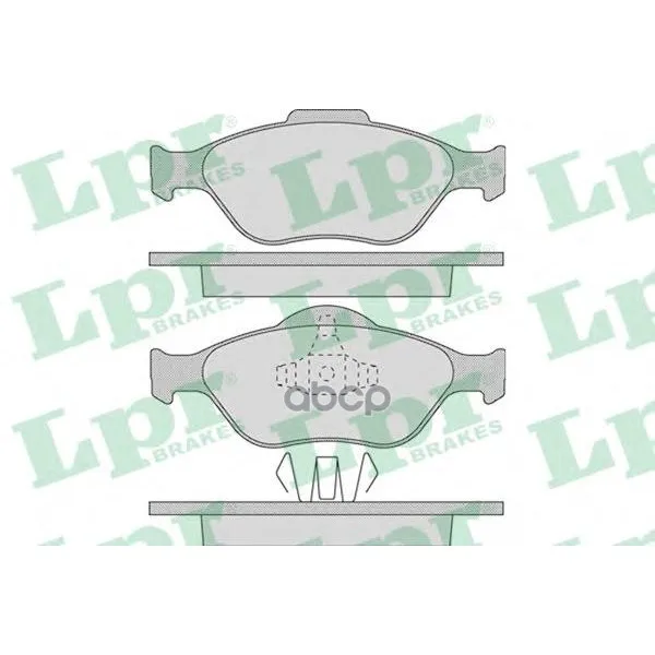 Колодки Тормозные Ford Fiesta 9501/01/Fusion 01 Передние Lpr 05p949 Lpr арт. 05P949