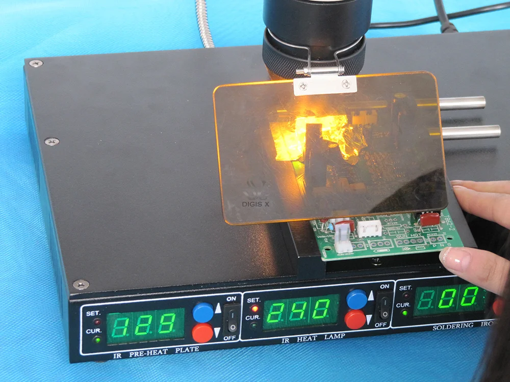 BGA паяльная станция T-862++ сварочный аппарат IRDA T862++ инфракрасный SMT SMD IRDA BGA сварщик T 862 обновленная модель