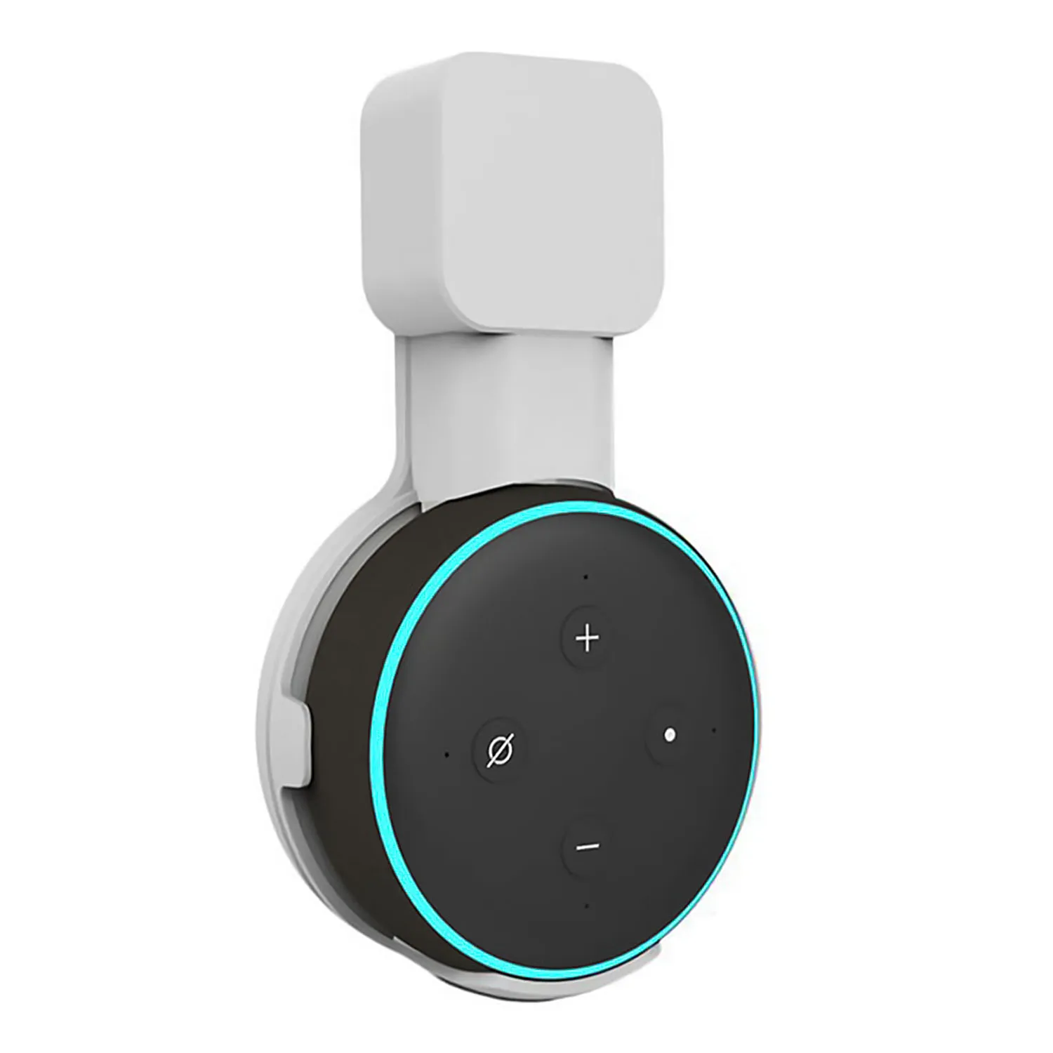 Besegad модный настенный держатель-вешалка для Amazon Echo Dot 3 Smart speaker, компактные аксессуары - Цвет: Красный