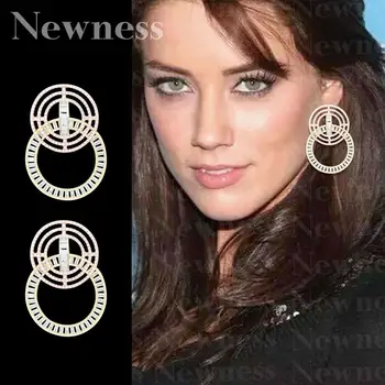 

Newness Long Tassels African Dangle Earrings For Women Wedding Cubic Zircon Crystal CZ Dubai Indian Bridal Earrings