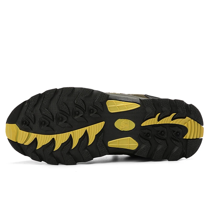 New Arrival Trekking Boots Men Army Green Men Rock Climbing Shoes Wearable Men Hunting Shoes Anti-Slippery Hiking Shoes For Mens