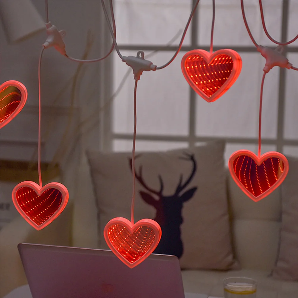 

Window Display Party Home 3D Tunnel Hanging String Light Led Waterproof Indoor Decorative Holiday Garden Star Shape Christmas