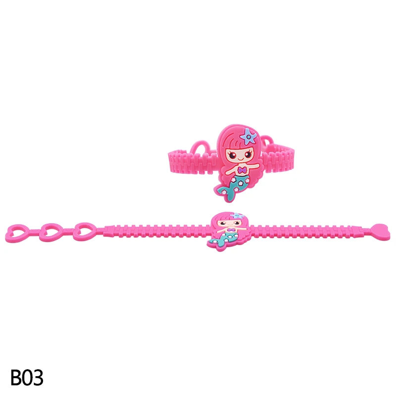 B03 6pcs bangle Тема Русалочка вечерние металлические фольга хвост русалки воздушный шар бумага Гирлянда для Свадьбы Дети День рождения украшения поставки - Цвет: B03 6pcs bangle