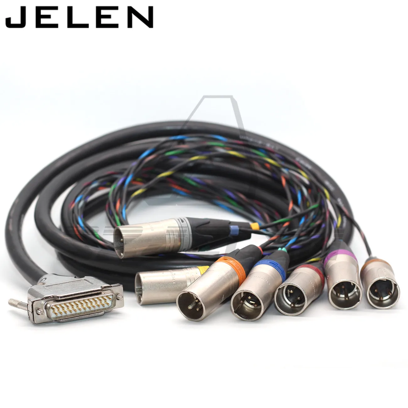 Canare MR202-8AT DB25 to NEUTRIK 8 XLR 3pin male Audio cable