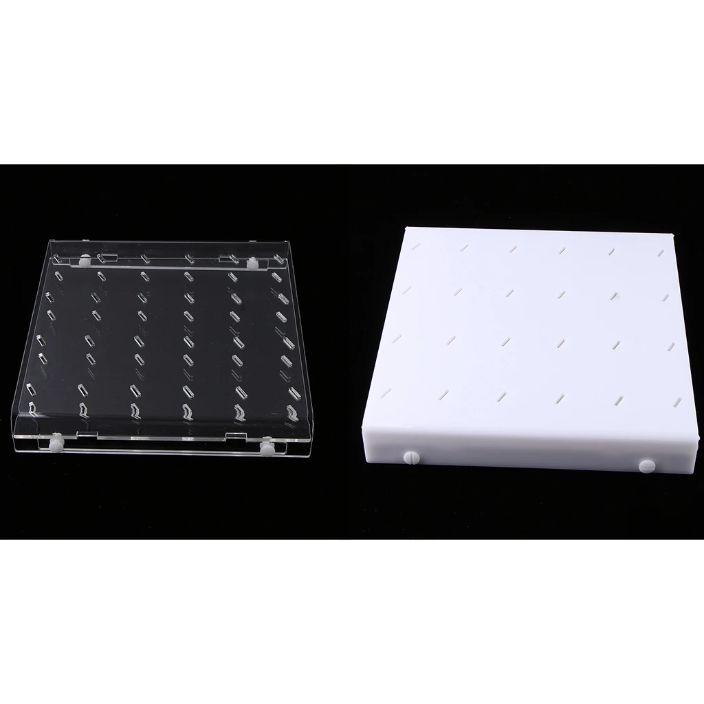 24 Holes Acrylic Ice Sucker Ice Lolly Ice Cream Sticks Display Stand Holder