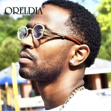 Модные круглые женские солнцезащитные очки в стиле панк с бриллиантами, роскошные брендовые дизайнерские маленькие овальные очки с прозрачными линзами oculos feminino