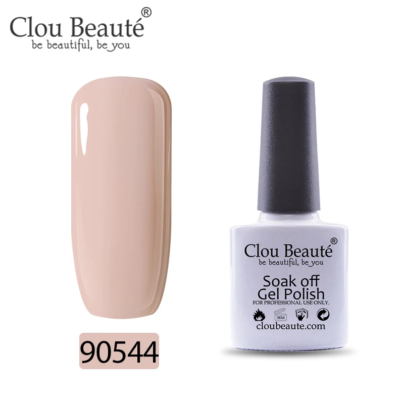 90544 Гель-лак Clou Beaute UV Vernis полуперманентный Гель-лак Маникюр полуперманентный Vernis основа и верхнее покрытие праймер лак для ногтей - Color: 90544