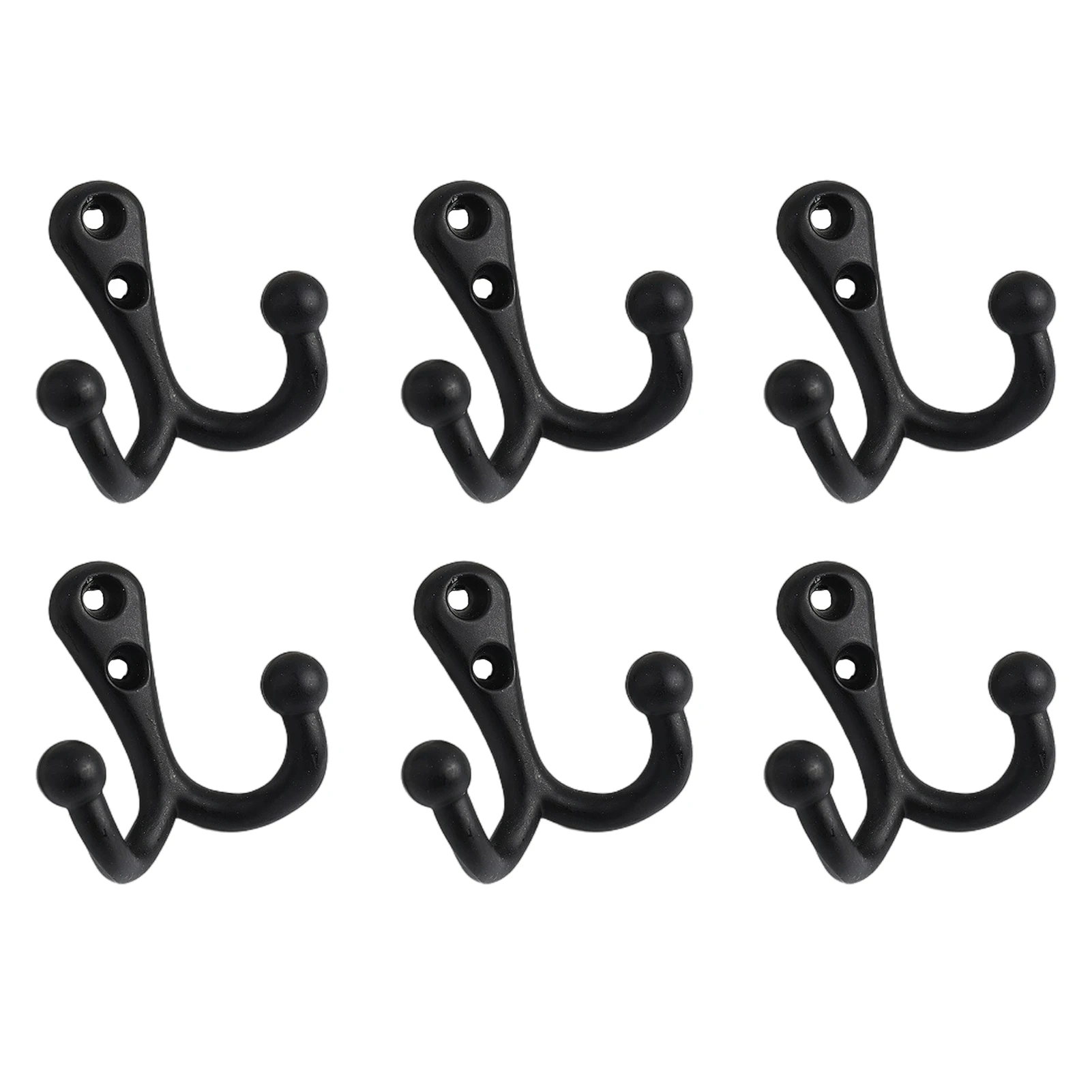 Double Prong Utility Hooks Wall Hooks Heavy Duty East To Install Coat