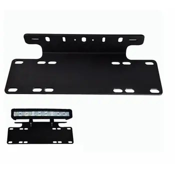 

Universal Front Bumper License Plate Car Mount Stand Holder Bracket Offroad Light Bar for work light Truck Plate Bracket