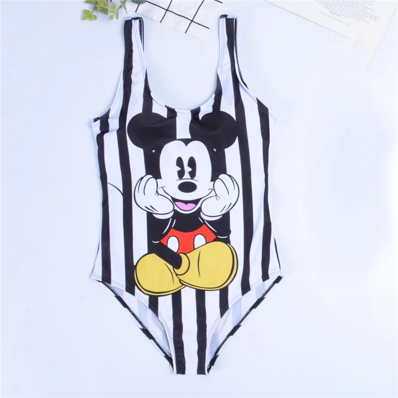 

GNIM One Piece Bikini Swimwear 2020 Cartoon Print Chinldren Swimsuit New Fashion Summer Girl Bathing Suit Beachwear Biquini