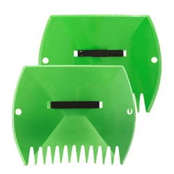 Pelle à feuilles Portable de nettoyage de jardin, outil de coupe de feuilles, déchet d'herbe, râpes à main de pelouse, ramassage de ramassage 