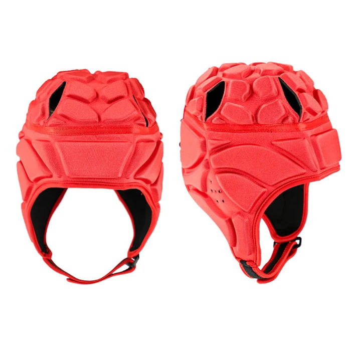 Prefessional Football Soccer Helmet Rugby Scrum Cap Headguard Goalie Hat Head Protector ALS88