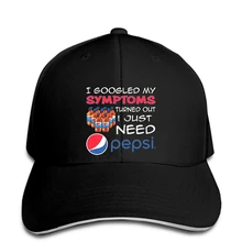 Мужская бейсбольная кепка с гуглыми выражениями I just need Pepsi cool women бейсбольная Кепка snapback