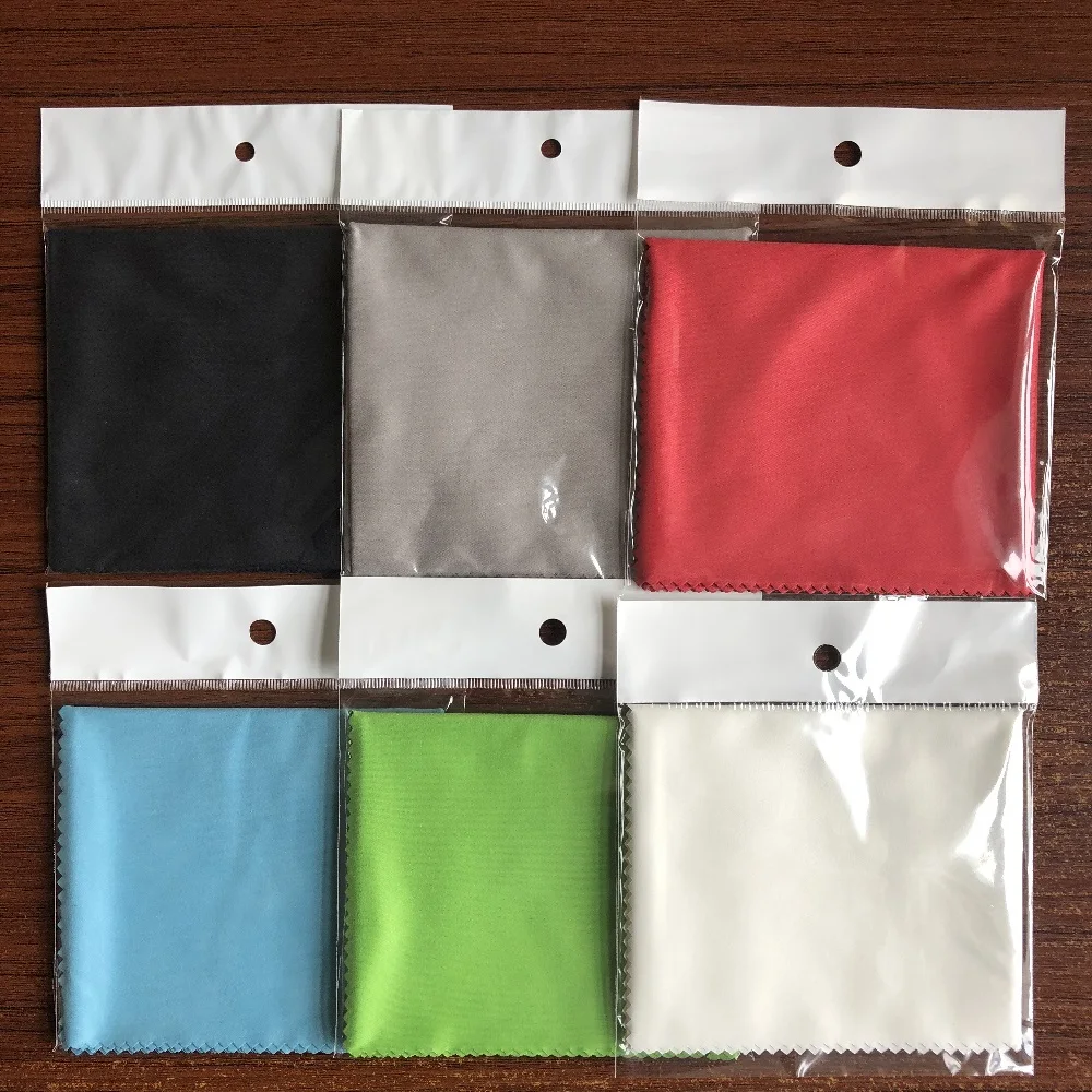 Microfiber dustproof cleaning cloth for notebook keyboard 20*35cm 4PCS