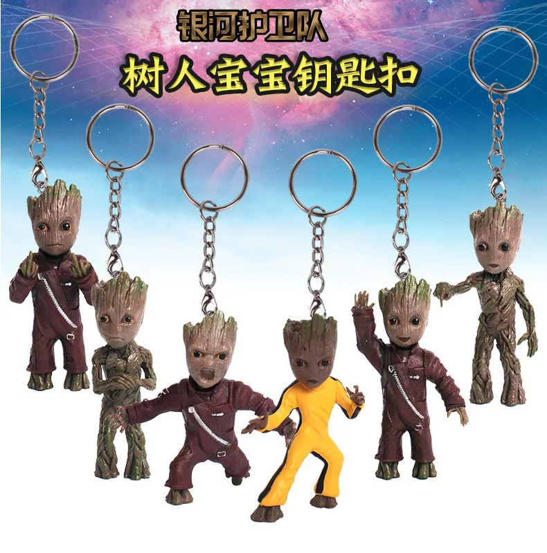 Galaxy Guard 2 Shuren Baby Groot брелок Гараж Комплект подвеска