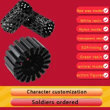 A prototipagem rápida do abs preto do serviço de impressão do protótipo 3d dos encaixes do pla personalizou a carcaça do vácuo do molde das peças de borracha macia