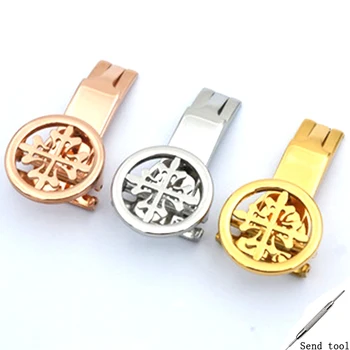 

Watch accessories for Patek Philippe watch buckle folding buckle waterproof stainless steel buckle belt buckle 18mm 20mm
