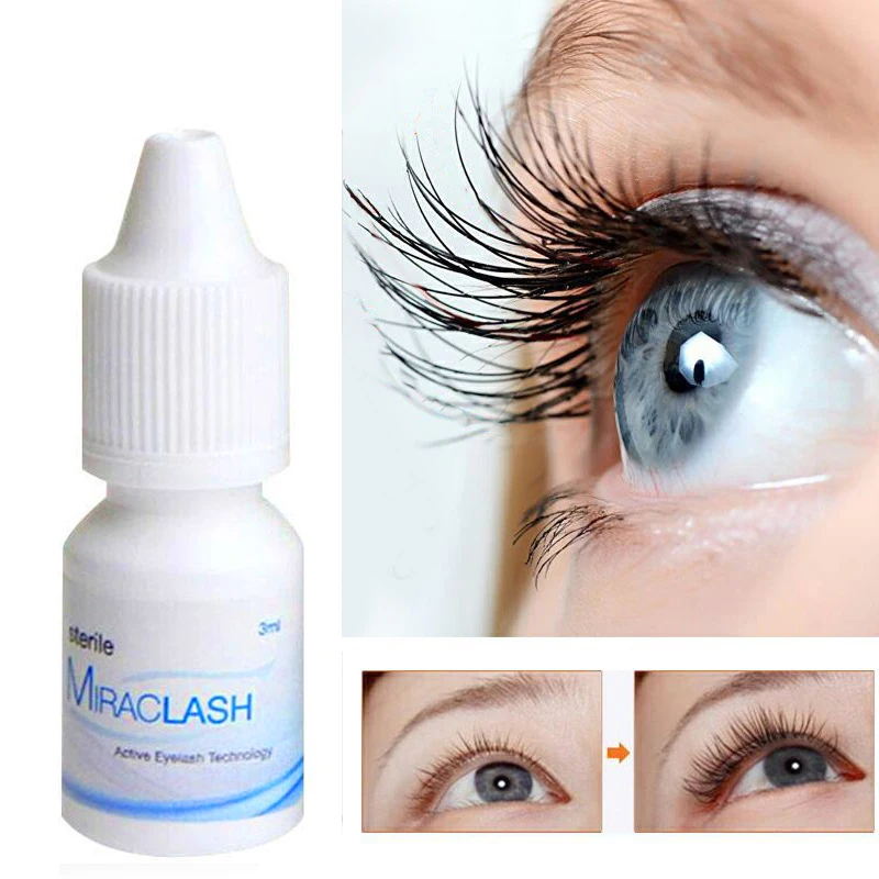 

3ML Eyelash Growth Enhancer Natural Eyelashes Longer Fuller Thicker Treatment Eye Lashes Lengthening Eyebrow Growth Treatments
