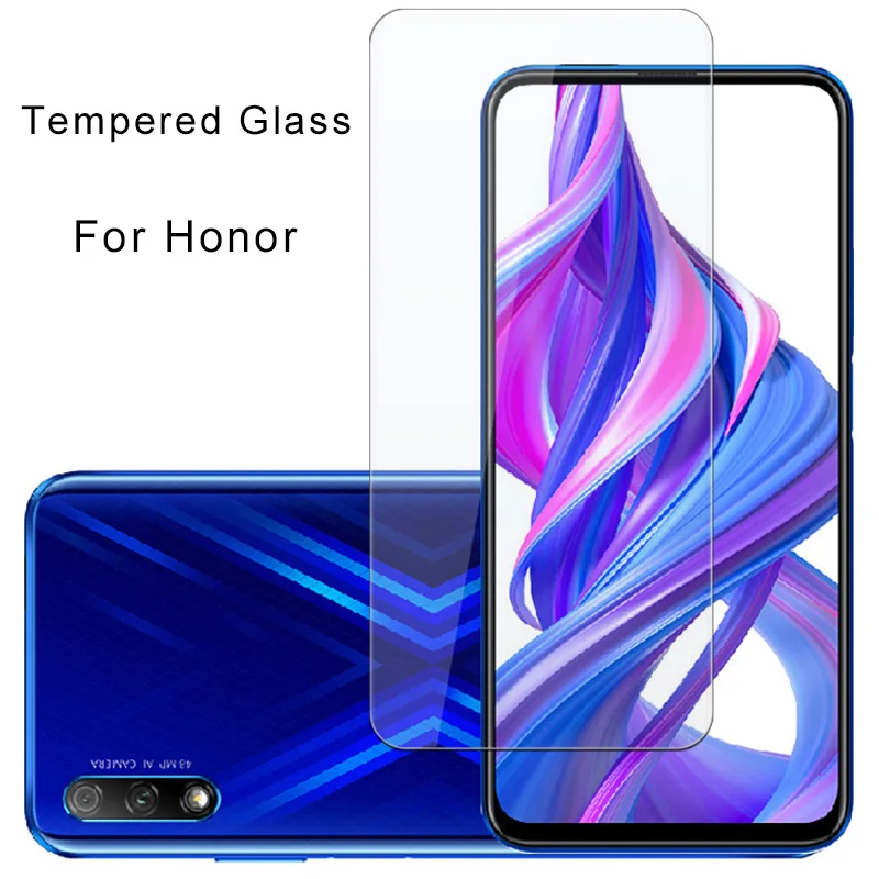 

Tempered Film 9H Screen Protector for Honor Play 3 3e Hard Clear HD Protective Glass for Huawei Honor 9X Pro 8X Max 7X 6X 5X 4X