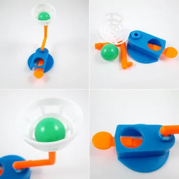 

Kids Mini Cute DIY Assembled Basketball Shooting Machine Science Technology Educational Kids Toy Funny Gifts