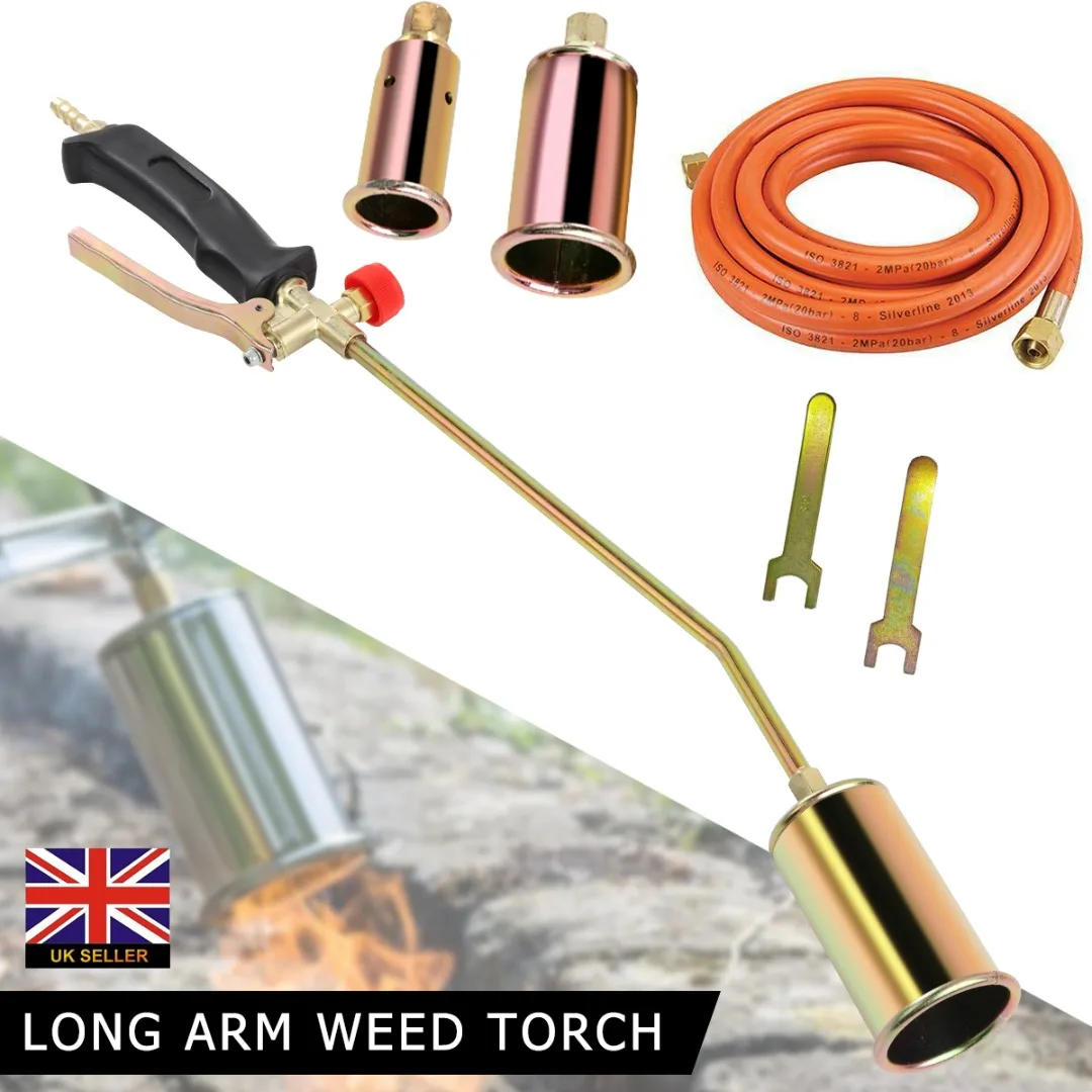 

Long Arm Lawnmower Weeder Gas Torch Mower Professional Weeding Weed Burner For Garden Outdoor Weeding Tools