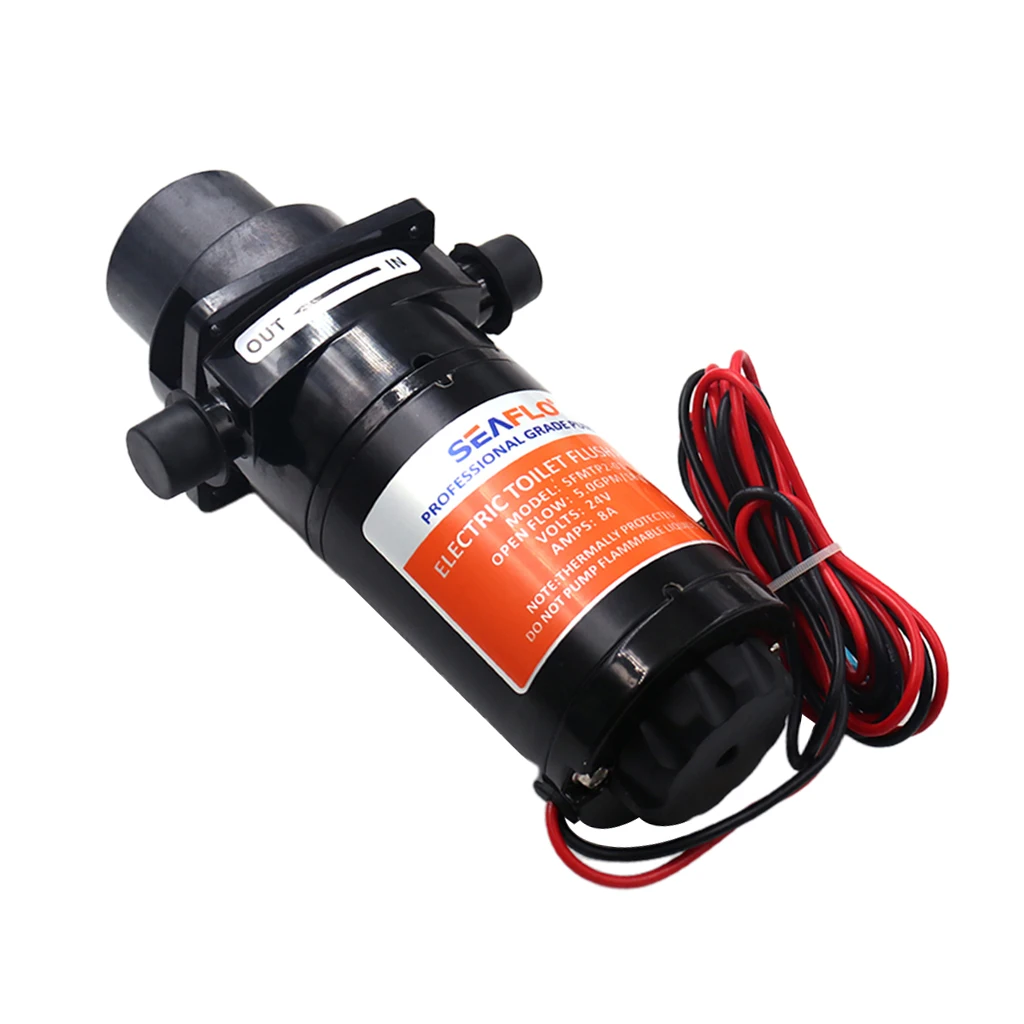 DC 24V Macerator насос для сточных вод 45 LPM 12GPM для лодки RV Морской