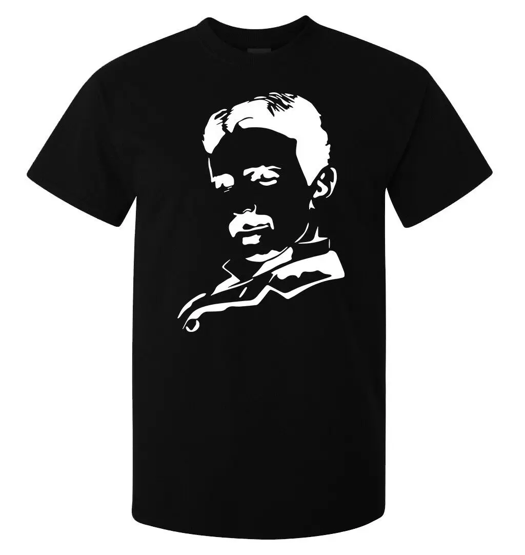 Nicola Tesla Genius Inventor произведение искусства Мужская (женская в наличии) Футболка