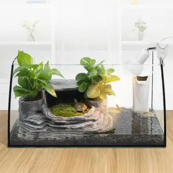 

360 Degrees Rotate Clamp Lamp Holder Turtle Reptile Basking Clip Light Base