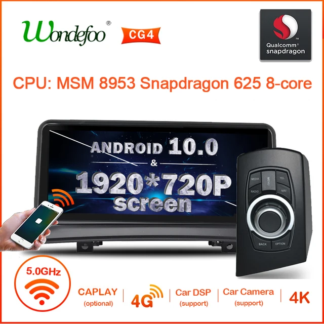 $298.91 Android 10 Snapdrago 1920*720P screen Car Multimedia Radio GPS for BMW X3 E83 2004-2010 navigation video 4G no 2 din DVD Player