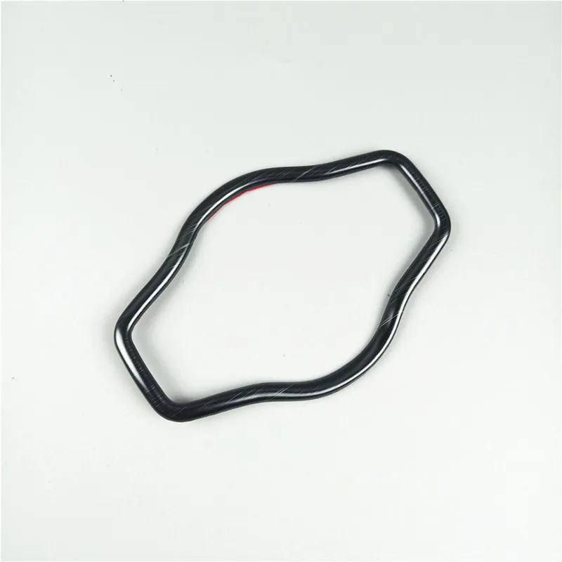 Car-Head-Lamp-Switch-Decoration-Frame-Cover-Black-Head-Light-Stainless-Steel-Trim-For-Audi-A4 (1)