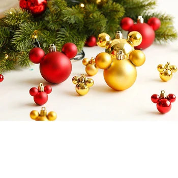 

4pcs Christmas Ornaments Cute Reindeer Balls Stars Gingerbread Man Christmas Pendant Ornaments Charm Gifts