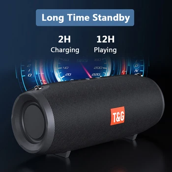 

Bluetooth Speaker 20W Bass Waterproof Portable Column FM Radio Subwoofer AUX USB TF Card Music Center Loudspeaker Extreme sport