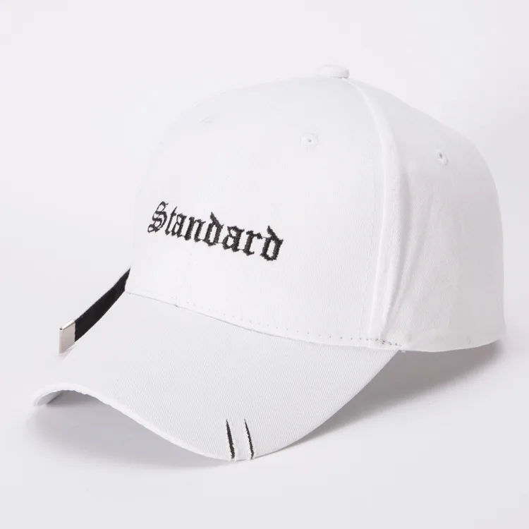 cap male and female version of personality make old embroidered letter curved eaves duck tongue spring summer tide | Аксессуары для