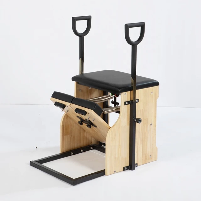 Oak wood pilates reformer equipment yoga pilates design Split