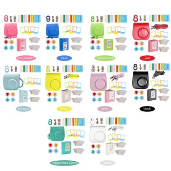 

9 in 1 Camera Accessories for Fujifilm Instax Mini 8 8+ Mini 9 Camera Protective Case Bag Selfie Lens Colored Filters Album