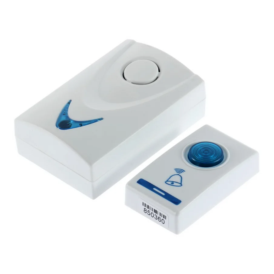 

1 pcs LED Wireless Chime Door Bell Gate Alarm Doorbell & Wireles Remote control 32 Tune Songs Drop Shipping C1 New Arrival