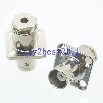 

DHL/EMS 50 pcs Connector BNC jack pin Flange clamp RG174 RG316 LMR100 RF COAXIAL straight -C1