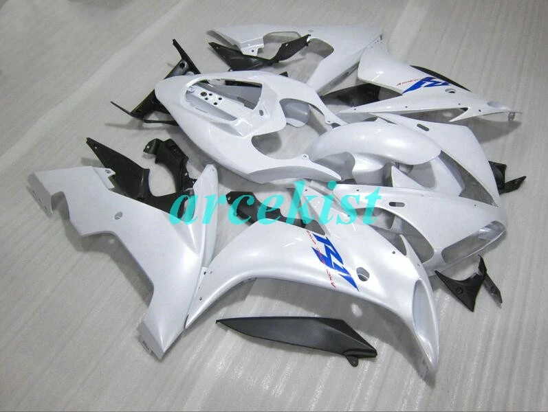 ABS Литье Мотоцикл Обтекатели наборы подходят для Yamaha YZF-1000-R1 2004 2005 2006 04 05 06 обтекатель кузова набор белый холодный