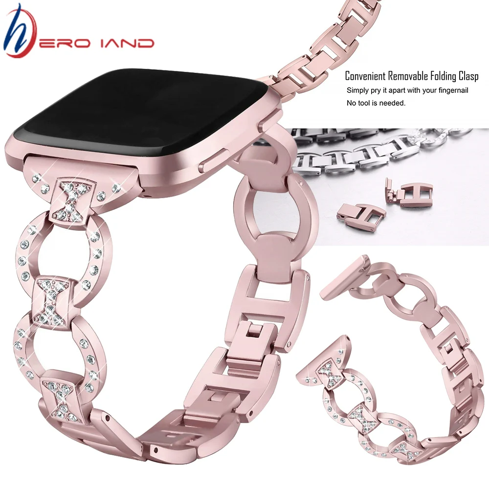 Luxury Metal Straps for Fitbit Versa 2 