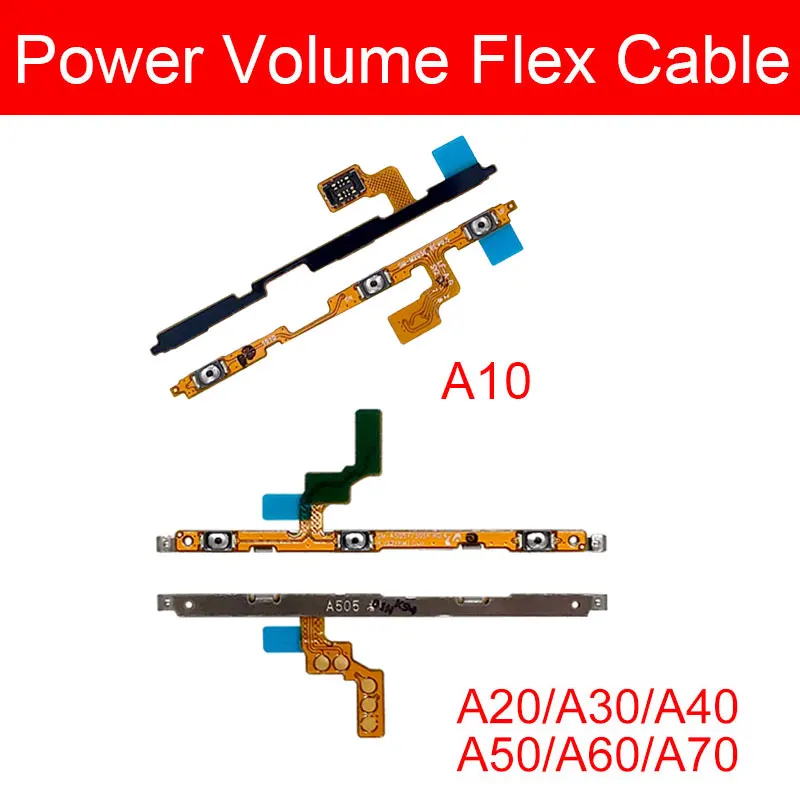 Гибкий кабель для Samsung Galaxy A10 A20 A30 A40 A50 A60 A70 A90 A105 A205F A305F A405F M10 M20 M30 M105 M205 M305|Шлейфы