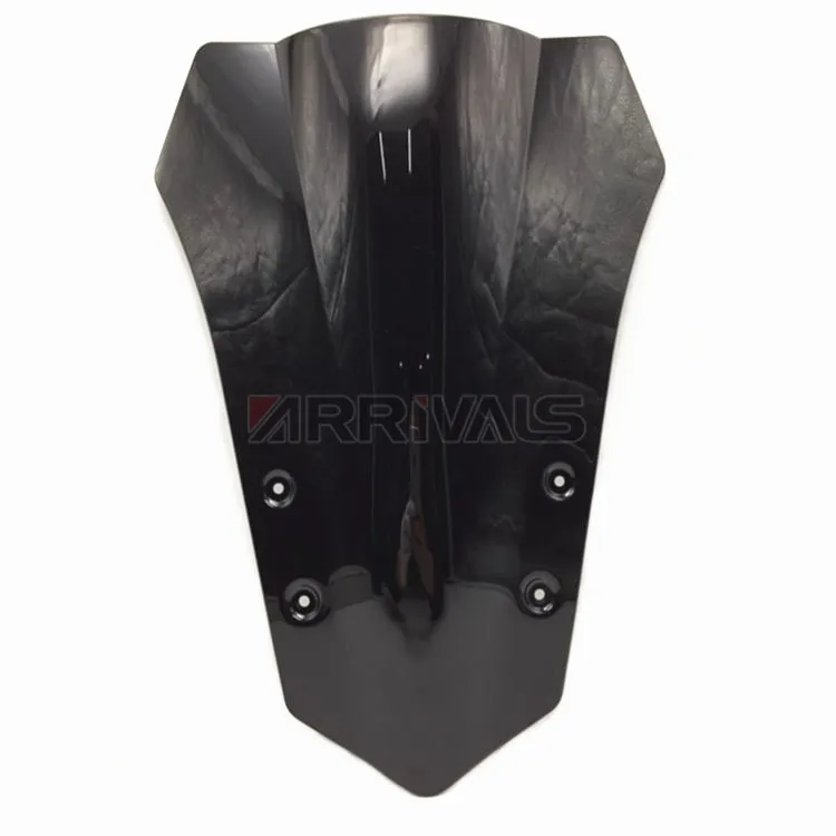 Мотоцикл черное ветровое стекло для MT-09 Tracer MT09 FJ09 FJ-09