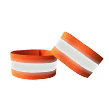 2 шт./компл. светоотражающий, безопасный ремень Регулируемая наручные ног лодыжки на ремне Предупреждение пояса браслет ночной бег велопрогулки Accesso