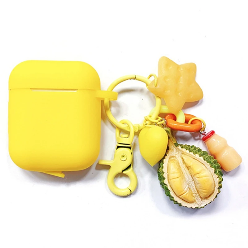

AirPods Case 3D Cute Fruit Durian Avocado Papaya Wireless Earphone Cover For Airpods 2