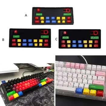 

17 Key ABS RGB Backlight Keycap for Corsair STRAFE K65 K70 K95 Razer BlackWidow