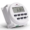 TM618SH 1 Second Interval 5V 12V 24V 110V 220V Digital LCD Timer Switch 7 Days Weekly Programmable Time Relay With Countdown 2