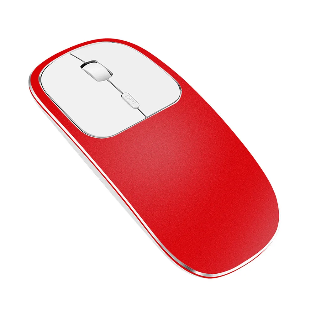 RD Беспроводная мышь компьютер Bluetooth мышь Бесшумная мышь Стандартный электронный модуль беспроводной перезаряжаемая эргономичная мышь USB оптическая мышь для ноутбука ПК 829#2 - Цвет: RD
